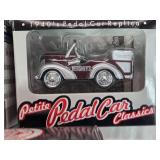 Steel Craft and Petite Pedal Car Replicas, including 1941 Chrysler and Hershey