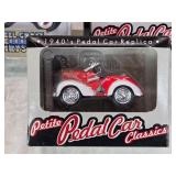 Steel Craft and Petite Pedal Car Replicas, including 1941 Chrysler and Hershey