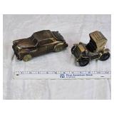 Banthrico Inc. Vintage Car Banks Including 1940 Chrysler and Crawford State Bank Model