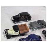 Historical Cars Diecast Models including 1934 Ford and Others