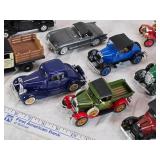 Historical Cars Diecast Models including 1934 Ford and Others