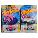 Hot Wheels Die-Cast Cars Collection including Cruise Bruiser, Donut Drifter, Piranha Terror, Loopster, Sweet Rides, and Birthday Burner