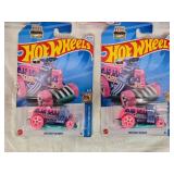 Hot Wheels Die-Cast Cars Collection including Cruise Bruiser, Donut Drifter, Piranha Terror, Loopster, Sweet Rides, and Birthday Burner