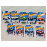 Hot Wheels Die-Cast Cars Lot including RRROADSTER, Mod Rod, Glory Chaser, and more