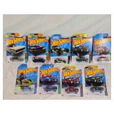 Hot Wheels Collectible Cars Lot including Volvo P1800 Gasser, Mod Rod, and Small Bloc