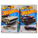 Hot Wheels Collectible Cars Lot including Volvo P1800 Gasser, Mod Rod, and Small Bloc