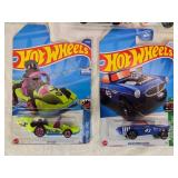 Hot Wheels Collectible Cars Lot including Volvo P1800 Gasser, Mod Rod, and Small Bloc