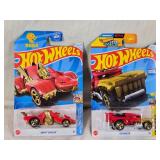 Hot Wheels Diecast Car Collection including Knight Draggin