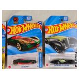 Hot Wheels Diecast Car Collection including Knight Draggin