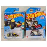 Hot Wheels Toy Cars Collection including Skull Shaker, Pixel Shaker, Birthday Burner, and Small Bloc