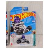Hot Wheels Toy Cars Collection including Skull Shaker, Pixel Shaker, Birthday Burner, and Small Bloc