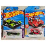 Hot Wheels Die-Cast Vehicle Collection including Raijin Express, Brickin