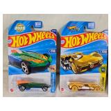 Hot Wheels Die-Cast Car Collection from different series, such as "Hot Wheels Race" and "Hot Wheels Celebrations,"