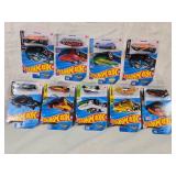 Hot Wheels Die-Cast Cars Collection including Punk Rod, Slide Kick, Rodger Dodger 2.0, Street Wiener and More