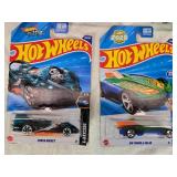 Hot Wheels Die-Cast Cars Collection including Punk Rod, Slide Kick, Rodger Dodger 2.0, Street Wiener and More