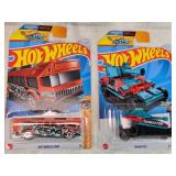 Hot Wheels Die-Cast Cars including Surfin