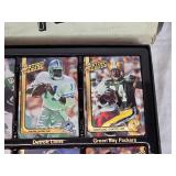 1991 Edition Action Packed Football Cards Box with Cards