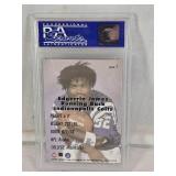 Edgerrin James Rookie 1999 Coll. Edge Supreme PSA NM-MT 8 #7 - Indianapolis Colts Football Card