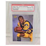 Torry Holt Rookie 1999 Coll. Edge Supreme PSA 8 #6 - Saint Louis Rams Football Card