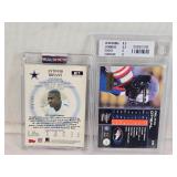 Lot of 2 Football Cards Featuring Antonio Bryant and Deltha O