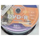 Verbatim 30 Pack DVD-R 4.7GB 16x LightScribe Discs