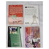 Lot of 9 Football Cards Featuring Mark Brunell, John Elway, Troy Aikman, and Eddie George