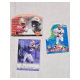 Lot of 3 Football Cards Featuring Brad Johnson, Jerry Rice, and Tony Simmons Auto