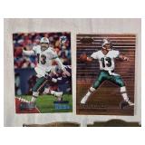 Lot of 5 Dan Marino Football Cards featuring Upper Deck and Topps sets