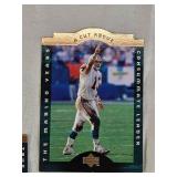 Lot of 5 Dan Marino Football Cards featuring Upper Deck and Topps sets