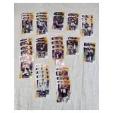 Lot of Minnesota Vikings 2001 Upper Deck Featuring Randy Moss, Cris Carter, and Daunte Culpepper and Others