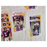 Lot of Minnesota Vikings 2001 Upper Deck Featuring Randy Moss, Cris Carter, and Daunte Culpepper and Others