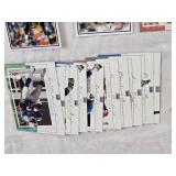 Lot of Football Cards Featuring Brett Favre, Emmitt Smith, Walter Payton, and Howie Long