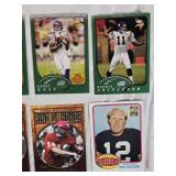 Large Lot of 2002 Topps Football Cards Featuring Randy Moss, Brett Favre, and Terry Bradshaw with Special Edition and Ring of Honor Features.