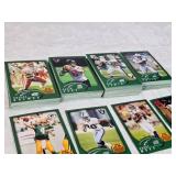 Large Lot of 2002 Topps Football Cards Featuring Randy Moss, Brett Favre, and Terry Bradshaw with Special Edition and Ring of Honor Features.