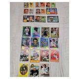 Lot of Topps Archives and Topps Archives Reserve Football Cards Featuring Walter Payton, John Unitas, and Paul Hornung