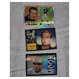 Lot of Topps Archives and Topps Archives Reserve Football Cards Featuring Walter Payton, John Unitas, and Paul Hornung