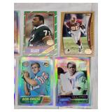 Lot of Topps Archives and Topps Archives Reserve Football Cards Featuring Walter Payton, John Unitas, and Paul Hornung