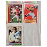 Lot of Topps Archives and Topps Archives Reserve Football Cards Featuring Walter Payton, John Unitas, and Paul Hornung