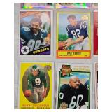 Lot of Topps Archives and Topps Archives Reserve Football Cards Featuring Walter Payton, John Unitas, and Paul Hornung