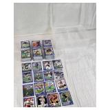 Huge Lot of 2002 Topps Football Cards Featuring Peyton Manning, Drew Bledsoe, and Ricky Watters Including Plastic Case