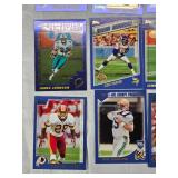 Huge Lot of 2002 Topps Football Cards Featuring Peyton Manning, Drew Bledsoe, and Ricky Watters Including Plastic Case