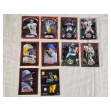 Lot of Mostly Donruss Preffered Football Cards Featuring Players like Deion Sanders, Tim Brown, Keyshawn Johnson and Troy Aikman