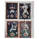 Lot of Mostly Donruss Preffered Football Cards Featuring Players like Deion Sanders, Tim Brown, Keyshawn Johnson and Troy Aikman