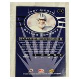 Lot of Mostly Donruss Preffered Football Cards Featuring Players like Deion Sanders, Tim Brown, Keyshawn Johnson and Troy Aikman