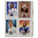 Football Cards Featuring Michael Vick, Ken Stabler, and Others from 2002 Donruss Gridiron Kings. Includes special features like Heritage Collection and Crowning Moment cards.ent cards.