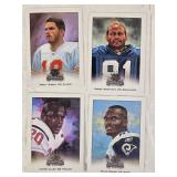 Football Cards Featuring Michael Vick, Ken Stabler, and Others from 2002 Donruss Gridiron Kings. Includes special features like Heritage Collection and Crowning Moment cards.ent cards.