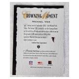 Football Cards Featuring Michael Vick, Ken Stabler, and Others from 2002 Donruss Gridiron Kings. Includes special features like Heritage Collection and Crowning Moment cards.ent cards.