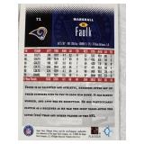 Huge Lot of Football Cards with Plastic Case from 2000 Upper Deck, 2002 Upper Deck Victory - Including Randy Moss, Michael Vick, Urlacher, Jim Harbaugh and Others