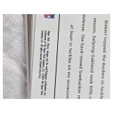 Huge Lot of Football Cards with Plastic Case from 2000 Upper Deck, 2002 Upper Deck Victory - Including Randy Moss, Michael Vick, Urlacher, Jim Harbaugh and Others