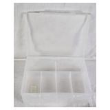 Huge Lot of Football Cards with Plastic Case from 2000 Upper Deck, 2002 Upper Deck Victory - Including Randy Moss, Michael Vick, Urlacher, Jim Harbaugh and Others